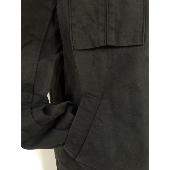 UGG COHEN WAXED COTTON JACKET -OFF BLACK - SIZE M -NWT - Picture 6 of 10